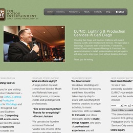 Photo of Pro Motion Entertainment, a wedding MC (Master of Ceremonies) in San Diego