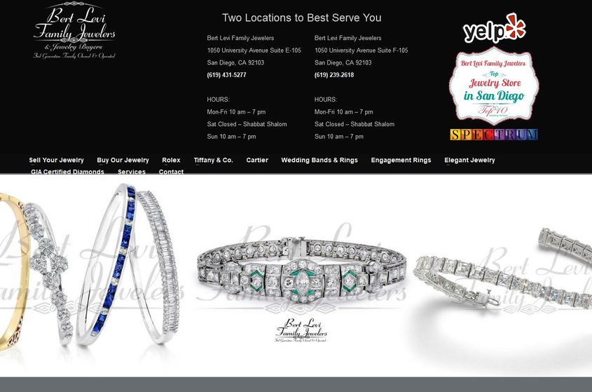 Bert Levi Family Jewelers wedding vendor photo