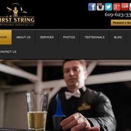 Photo of First String Bartending, a wedding bartenders and waiters in San Diego