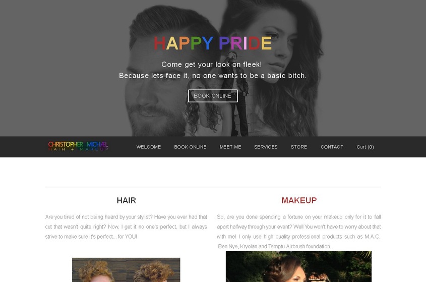 Christopher Michael Hair & Makeup wedding vendor photo