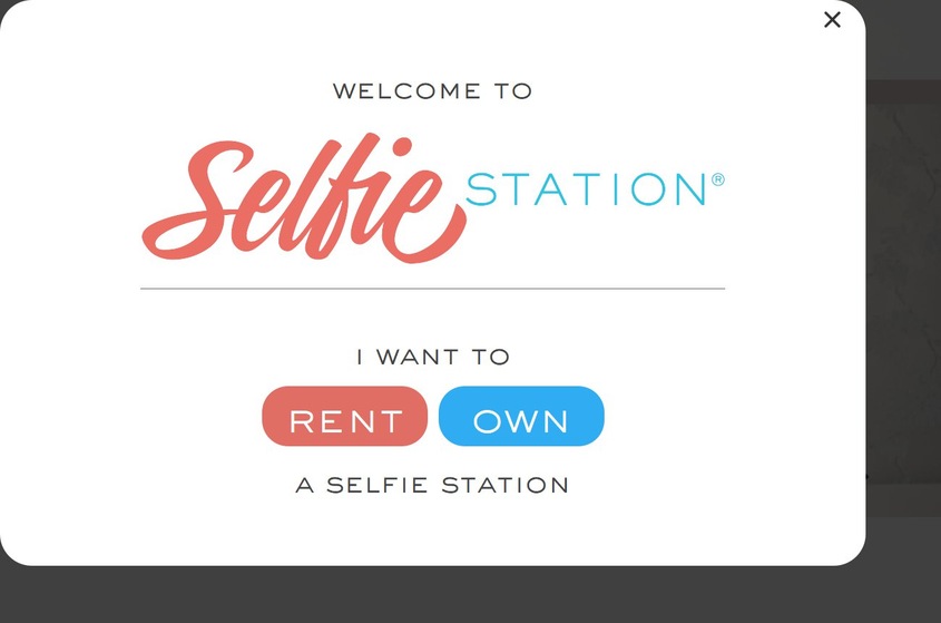 Selfie Station wedding vendor photo
