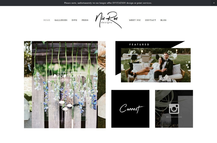 Nic Roc Design wedding vendor photo