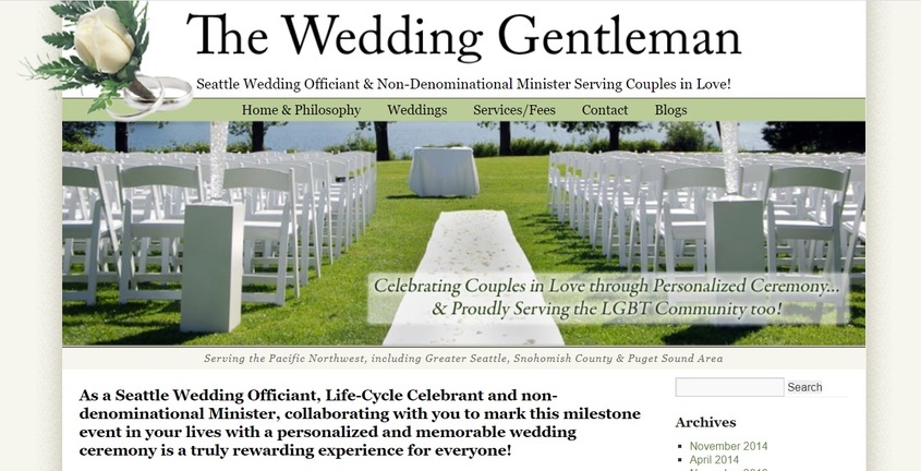 The Wedding Gentleman wedding vendor photo