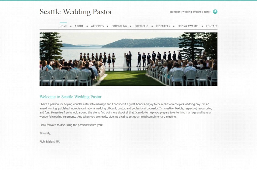Seattle Wedding Pastor wedding vendor photo