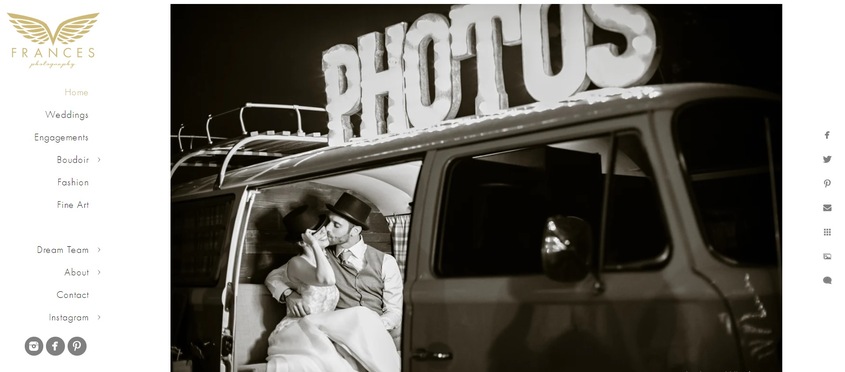 Frances Photography wedding vendor photo