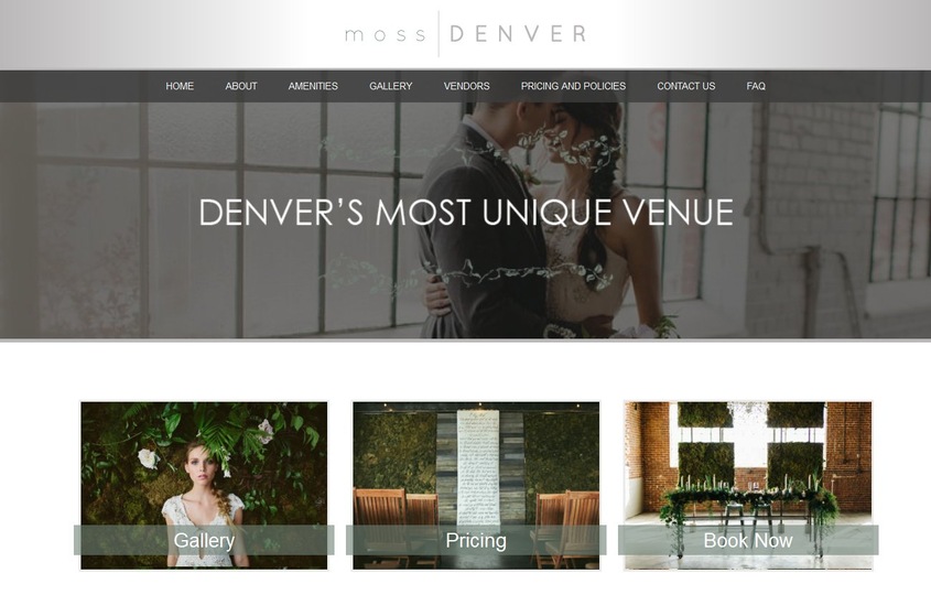 Moss Denver wedding vendor photo