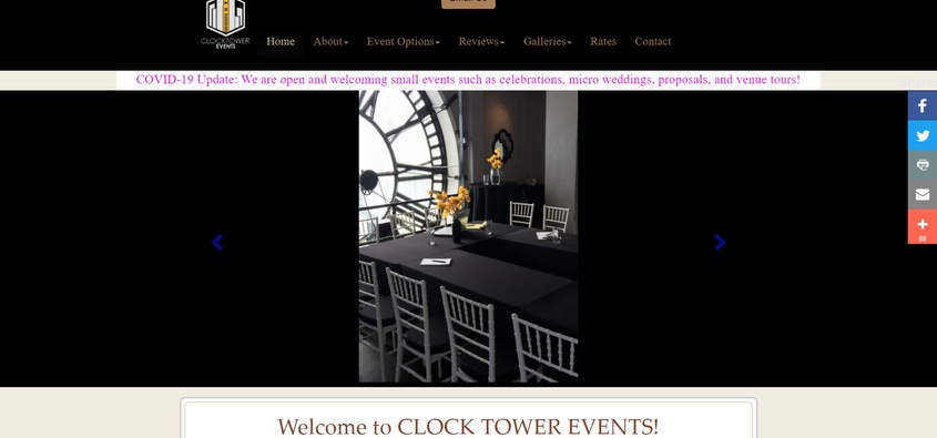 Clock Tower Events wedding vendor photo