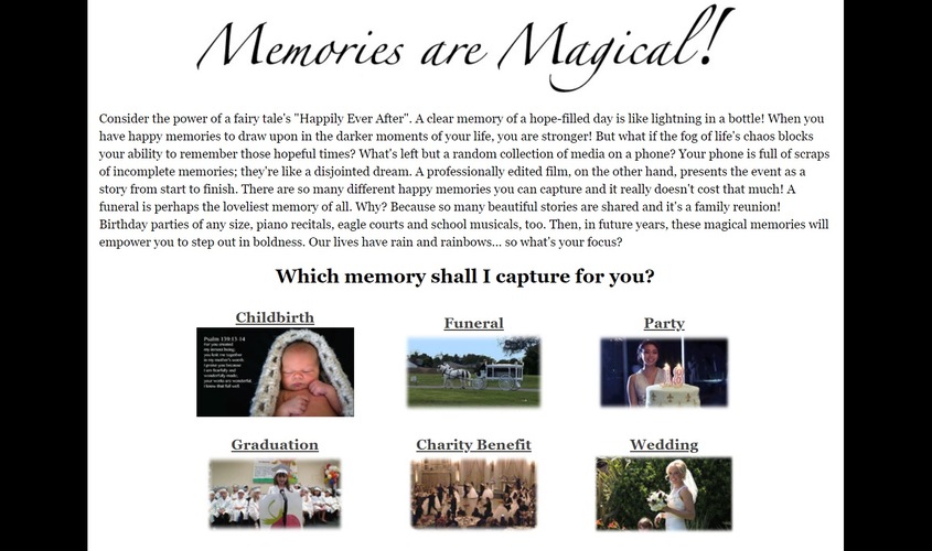 Video by Carol wedding vendor photo