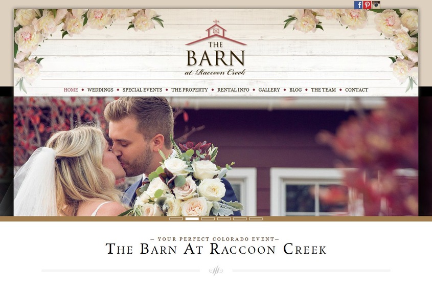 The Barn at Raccoon Creek wedding vendor photo