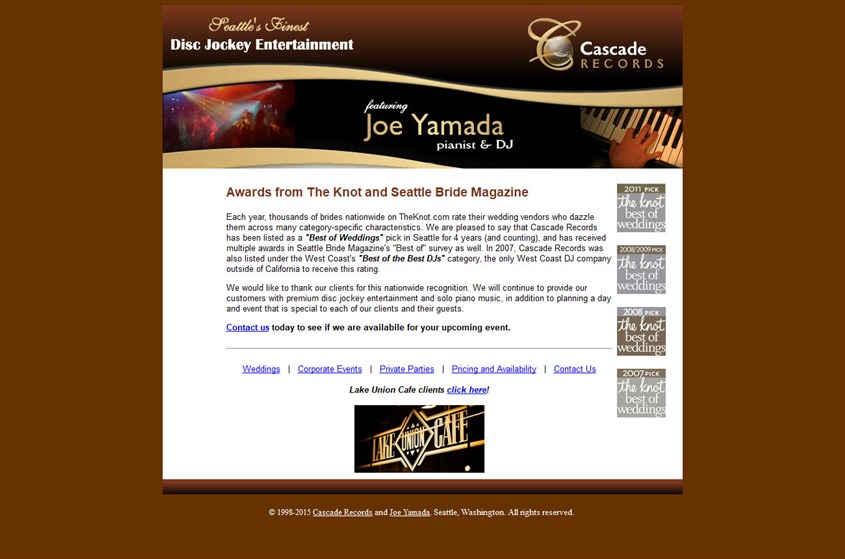 Cascade Records wedding vendor photo