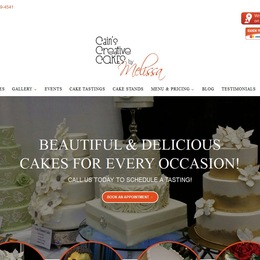 Photo of Cain's Creative Cakes By Melissa, a wedding cake bakery in Denver