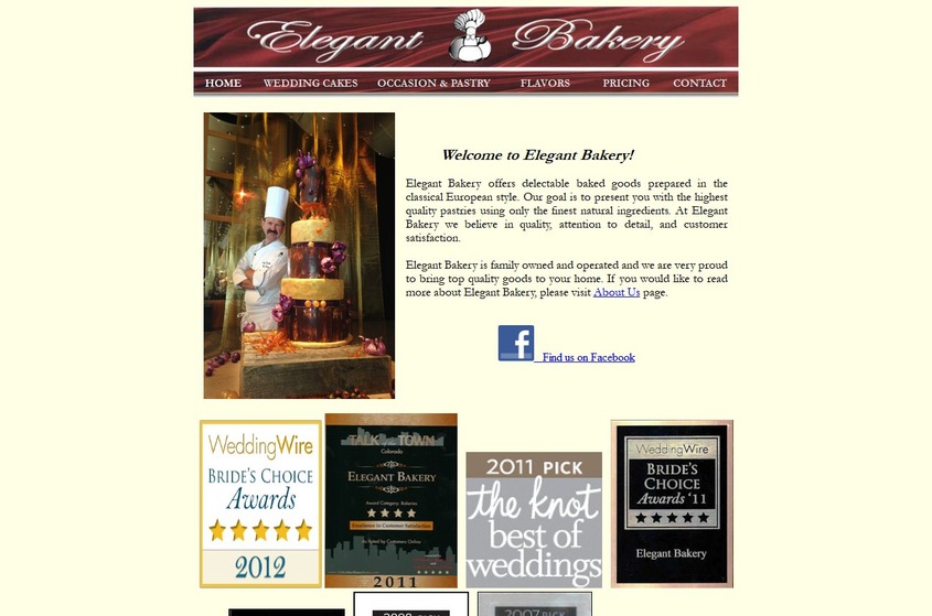 Elegant Bakery wedding vendor photo