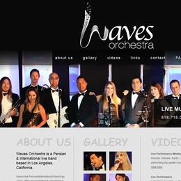 Photo of Waves Orchestra, a wedding live music in Los Angeles