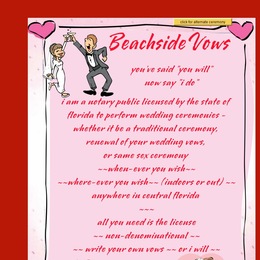 Photo of Wedding Vows, a wedding officiant in Orlando