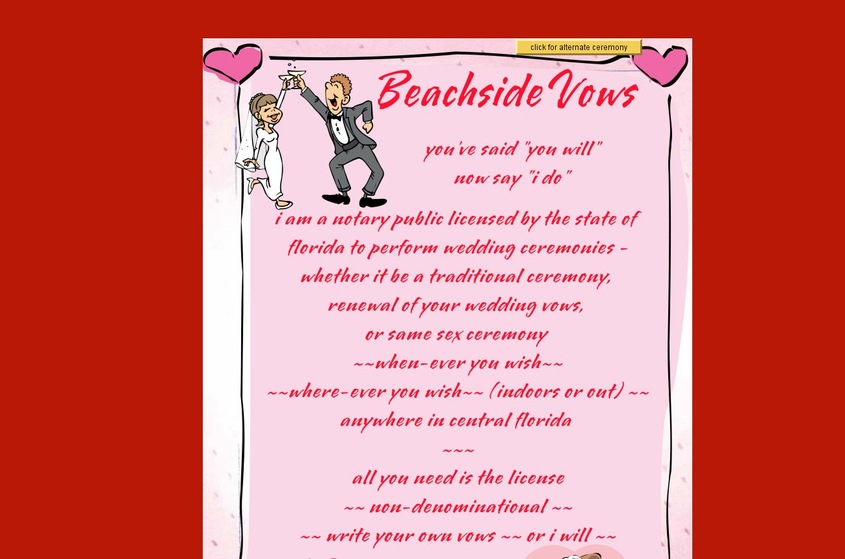 Wedding Vows wedding vendor photo