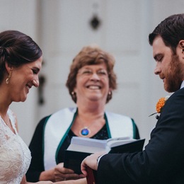 Photo of Ann Mckenzie,joy-filled Ceremonies, a wedding officiant in Washington DC