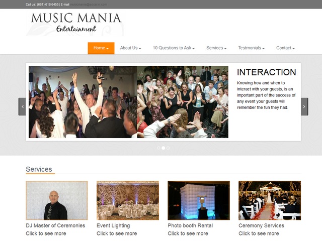 Music Mania Entertainment wedding vendor photo