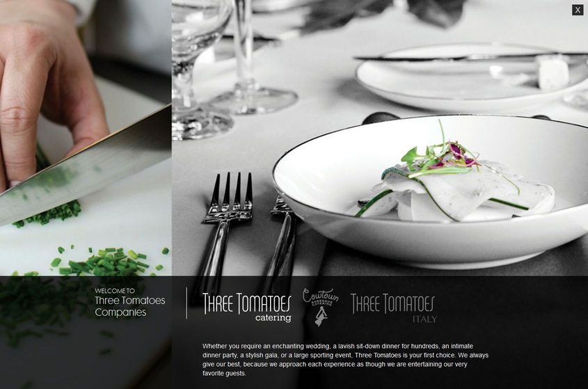 Three Tomatoes Catering wedding vendor photo