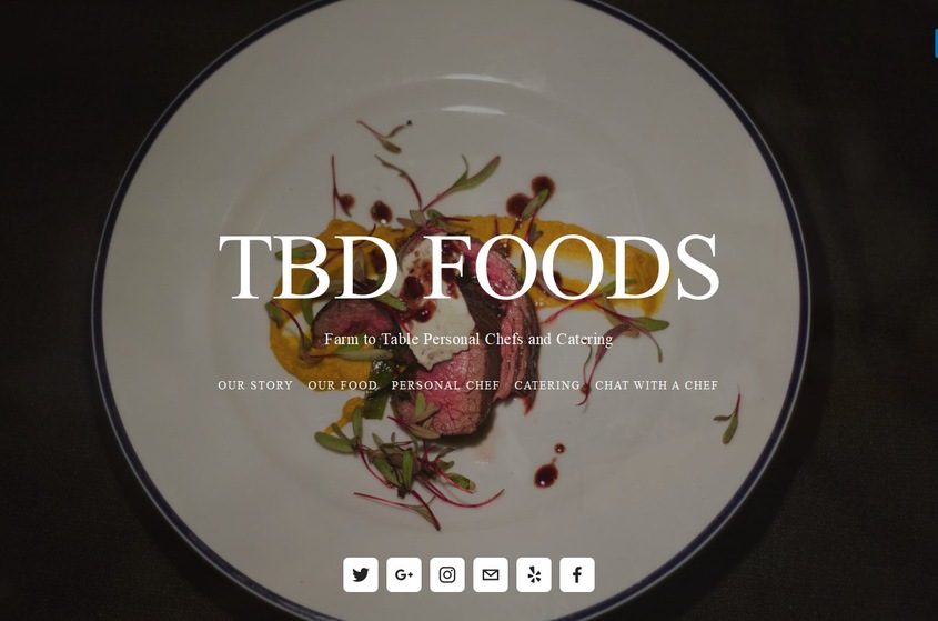 TBD Foods wedding vendor photo