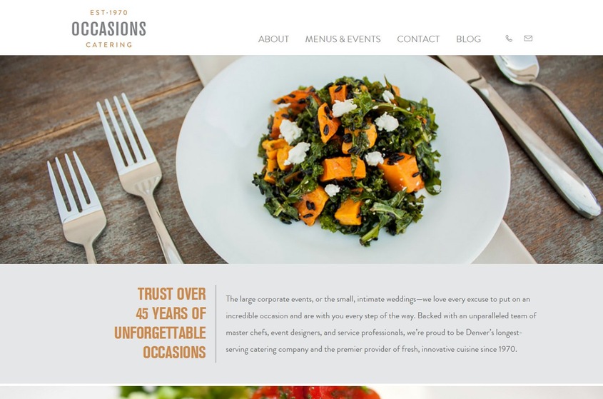 Occasions Catering wedding vendor photo