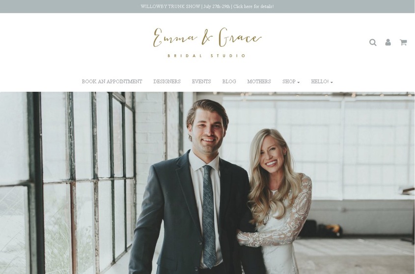 Emma & Grace Bridal Studio wedding vendor photo