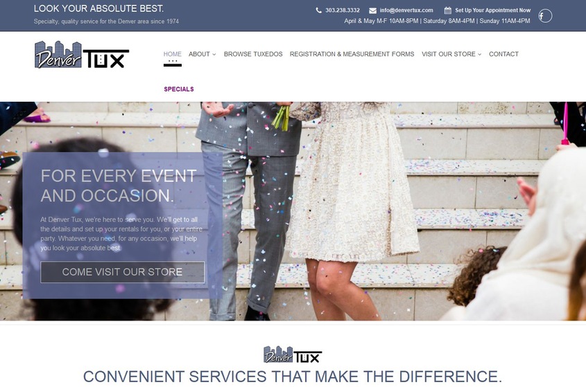 Denver Tux wedding vendor photo