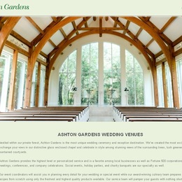 Photo of Ashton Gardens, a wedding venue in Houston