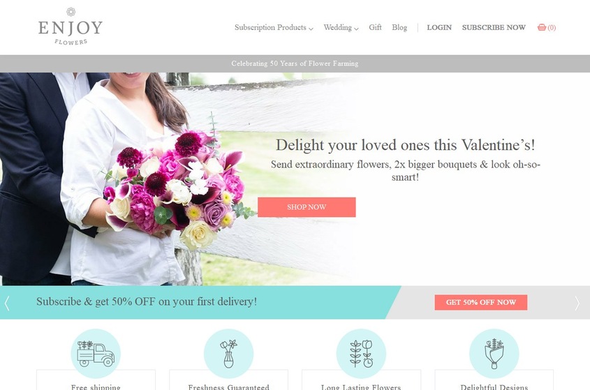 Enjoy Flowers Wedding wedding vendor photo