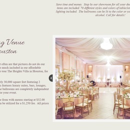 Photo of The Heights Villa Houston, a wedding venue in Houston