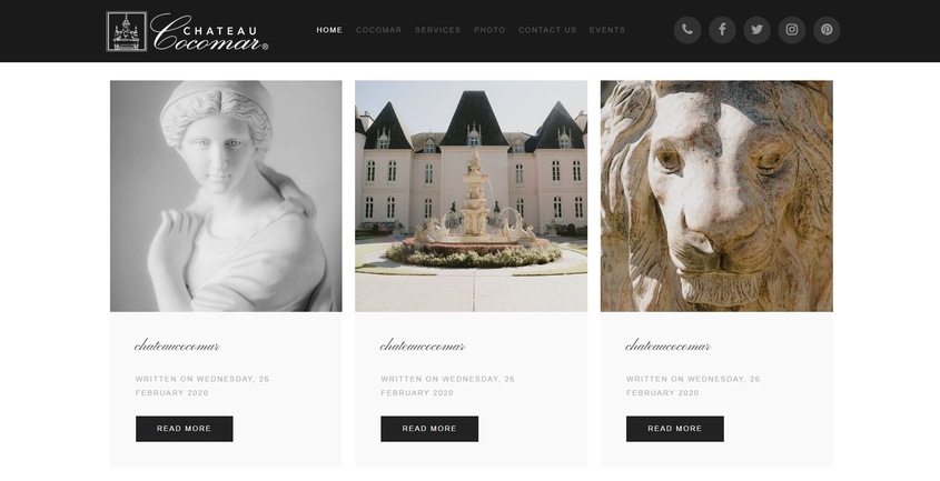 Chateau Cocomar wedding vendor photo
