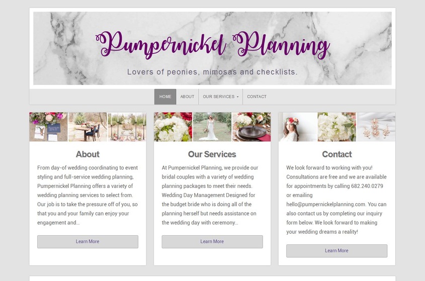 Pumpernickel Planning wedding vendor photo