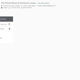 Photo of The Westin Houston Downtown, a wedding venue in Houston