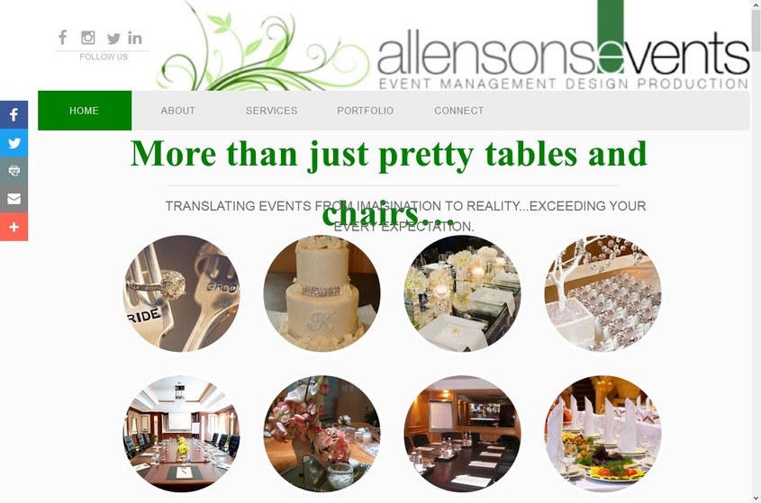 Allensons Events wedding vendor photo