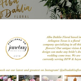 Photo of Alba Dahlia Floral, a wedding florist in Dallas
