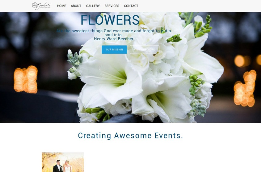 Gardenia wedding vendor photo