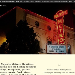 Photo of Majestic Metro, a wedding venue in Houston