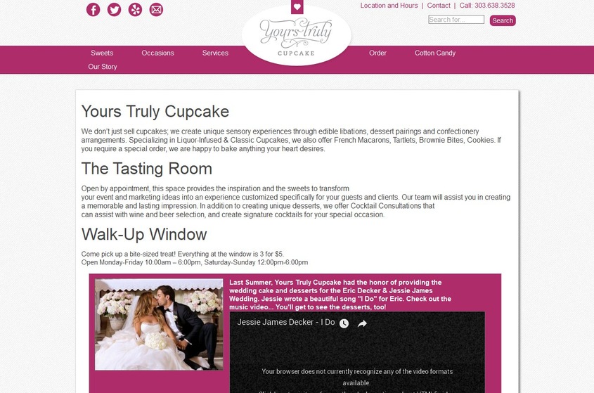 Yours Truly Cupcake wedding vendor photo