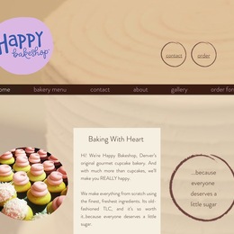 Photo of Happy Bakeshop, a wedding cake bakery in Denver