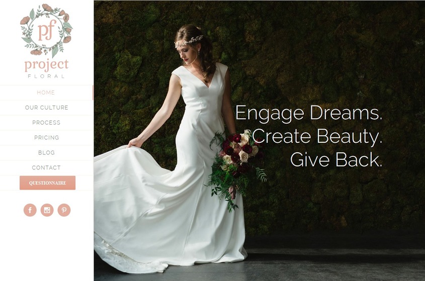 Project Floral wedding vendor photo