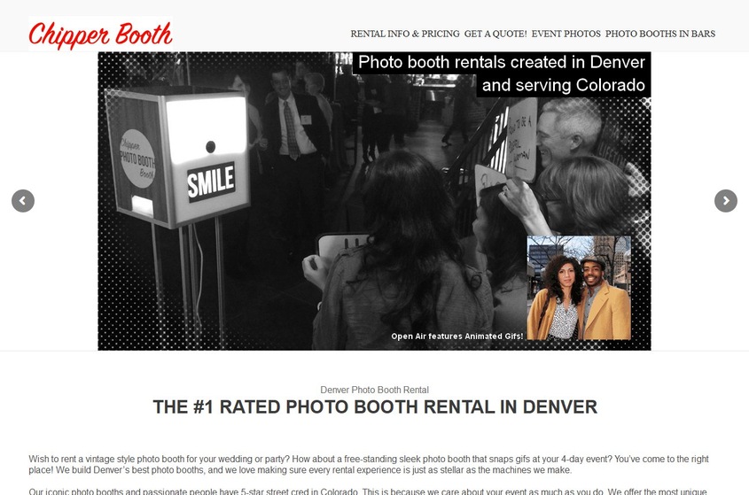 Chipper Booth wedding vendor photo