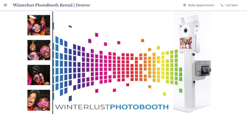 Winterlust Photo Booth wedding vendor photo