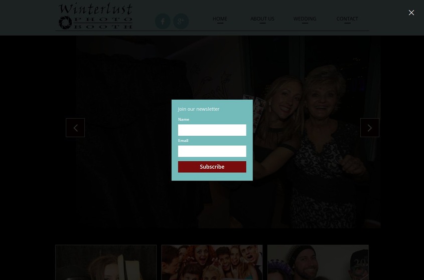 Winterlust Photo Booth wedding vendor photo