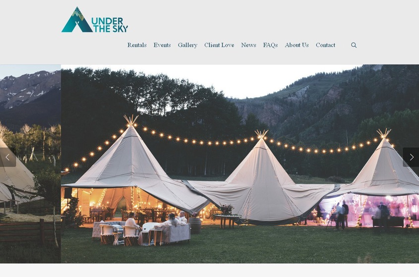 Under The Sky Event Rental wedding vendor photo