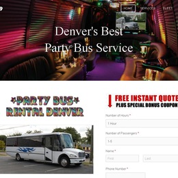Photo of Party Bus Rental Denver, a wedding limo service in Denver