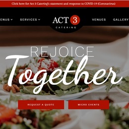 Photo of Act 3 Catering, a wedding caterer in Seattle