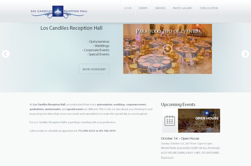 Los Candiles Reception Hall wedding vendor photo