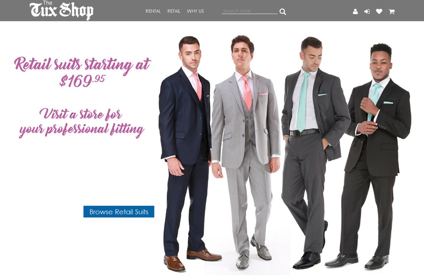 The Tux Shop wedding vendor photo