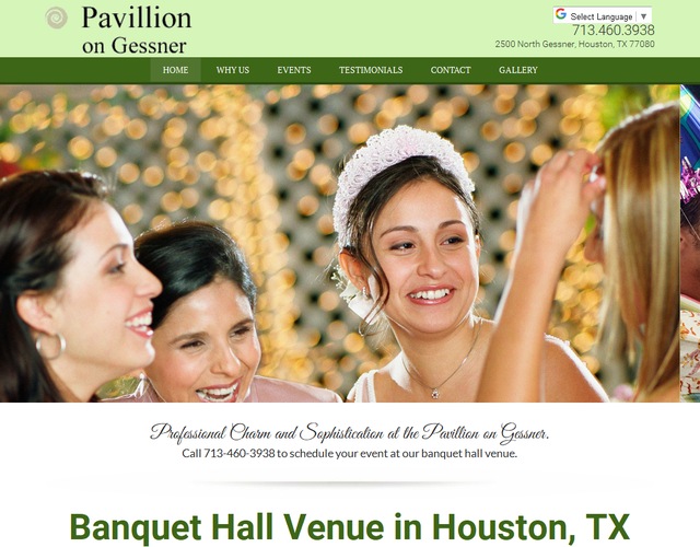 Pavillion on Gessner wedding vendor photo