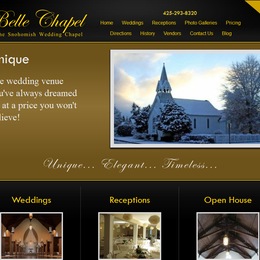 Photo of Belle Chapel, a wedding venue in Seattle
