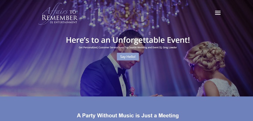 Affairs to Remember wedding vendor photo